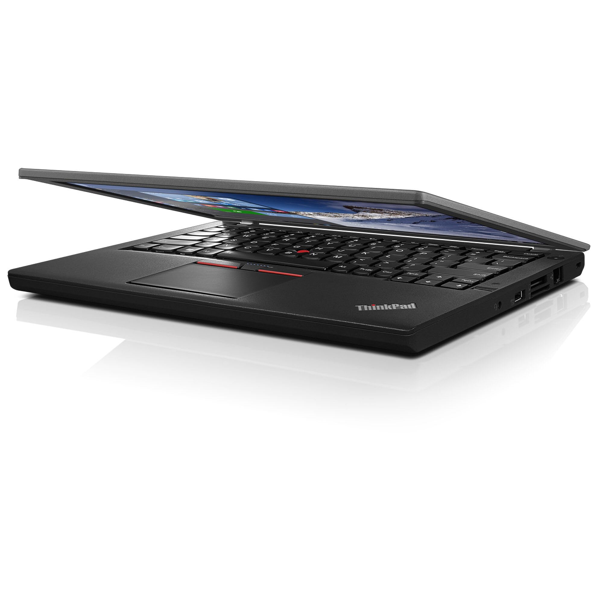 Lenovo Ordenador portátil de negocios ThinkPad X270 i5-6300u 8 GB 256 GB SSD 1366 x 768 Windows 11 (reacondicionado)