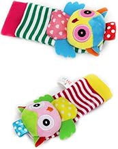Accesorios y repuestos Lubier 1 Juego Calcetines para bebés niño muñequeras para bebés Sonajeros incorporados Sonajero de pies y Manos Tobillera Calcetines para bebés Botones Accesorios y repuestos Accesorios y repuestos de