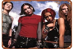 Kittie Numetal Girl Band Metal Decor