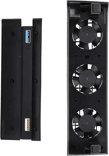 Miniatura 7 de Kafuty-1 Kit combinado de ventilador de refrigeración y concentrador USB para sistema de consola PS4 Slim, adaptador divisor USB 3.0 de 4 puertos,