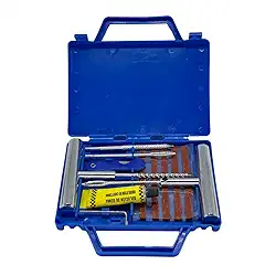 Kit Reparo Remendo Ferro Reforçado Macarrão Pneu Carro Moto