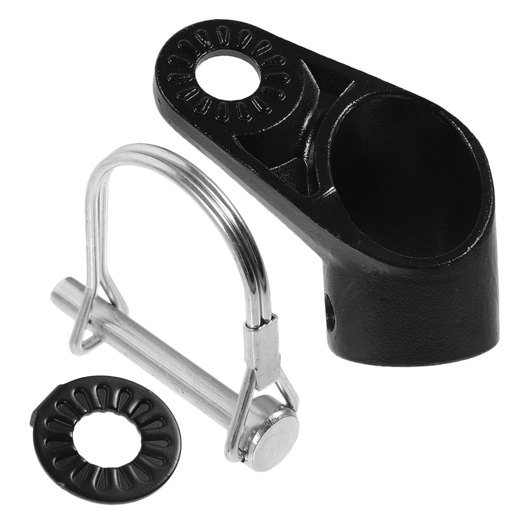 Supvox Anhänger Stecker Kette Fahrradanhängersystem einziehbar Bike Trailer for fahrradanhänger Kupplung Fahrradgelenk aus Stahl Zubehör für den Gepäckträger hinten Black