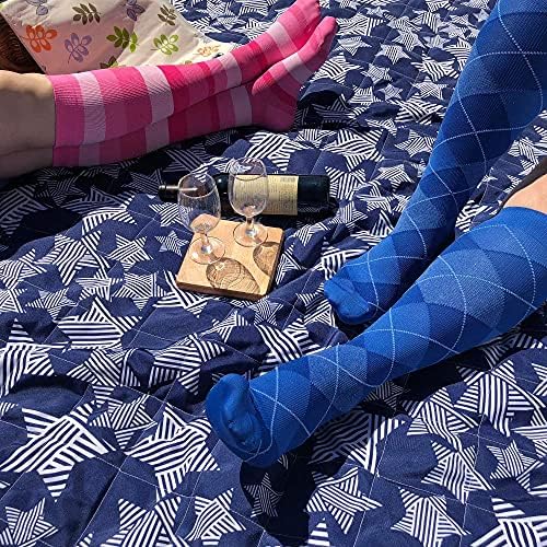 Amazon.com: SIGVARIS Men's Microfiber Patterns 183 Calf High