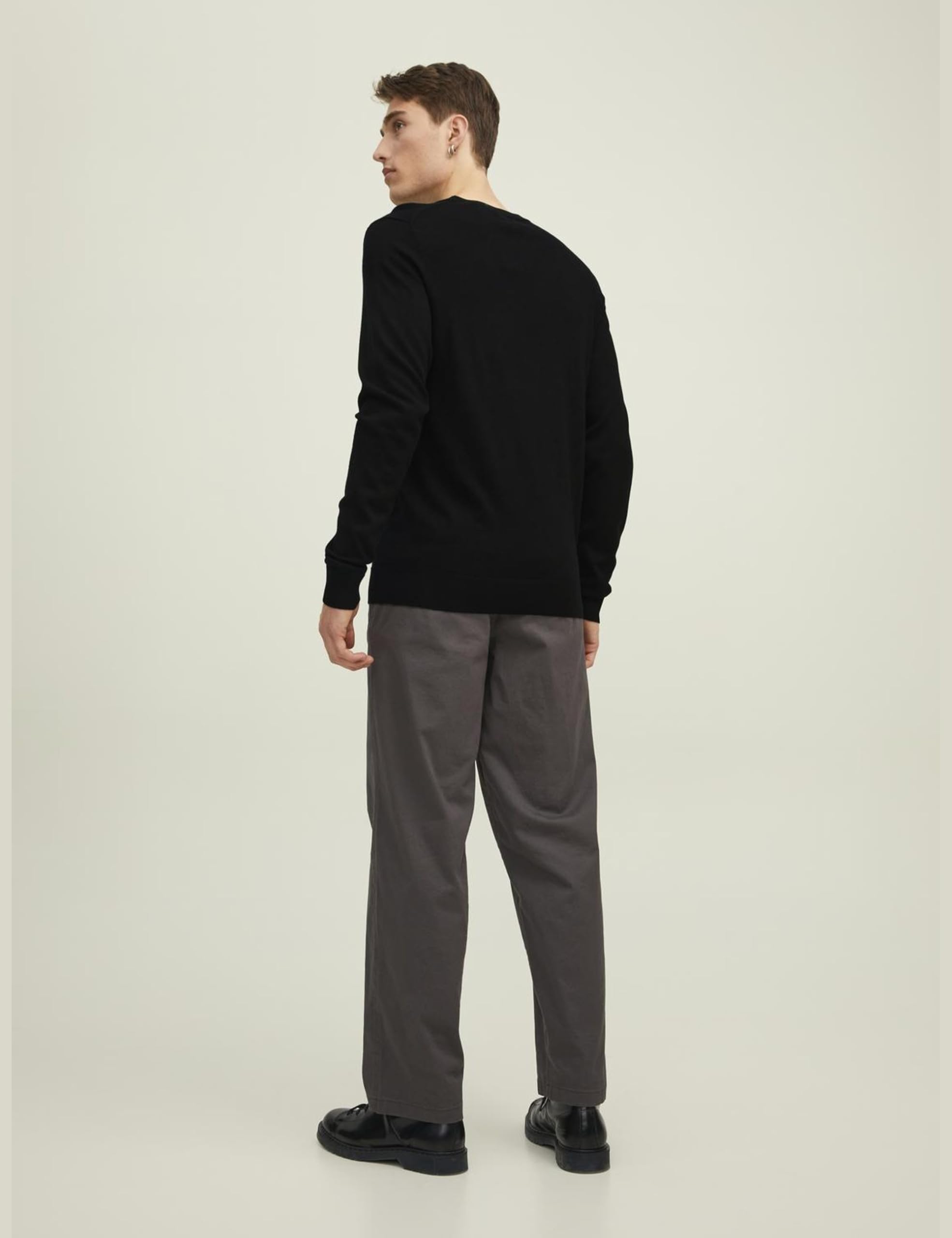JACK & JONES Premium Knitted Pullover Plain Knitted Pullover