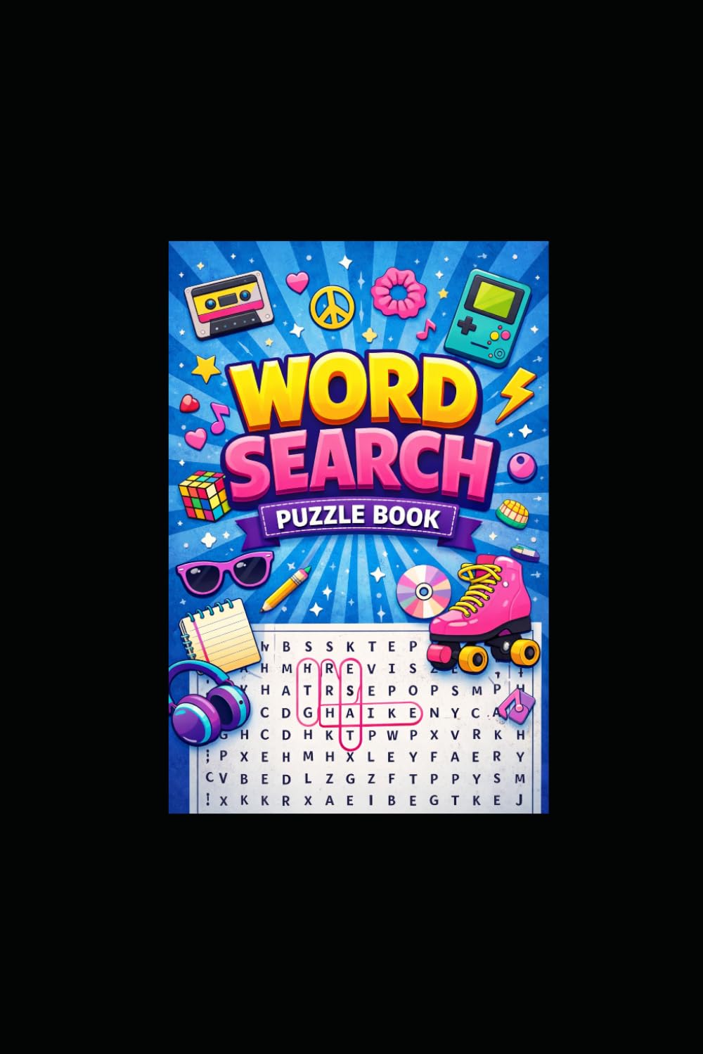 Word search puzzle book: 100 puzzles
