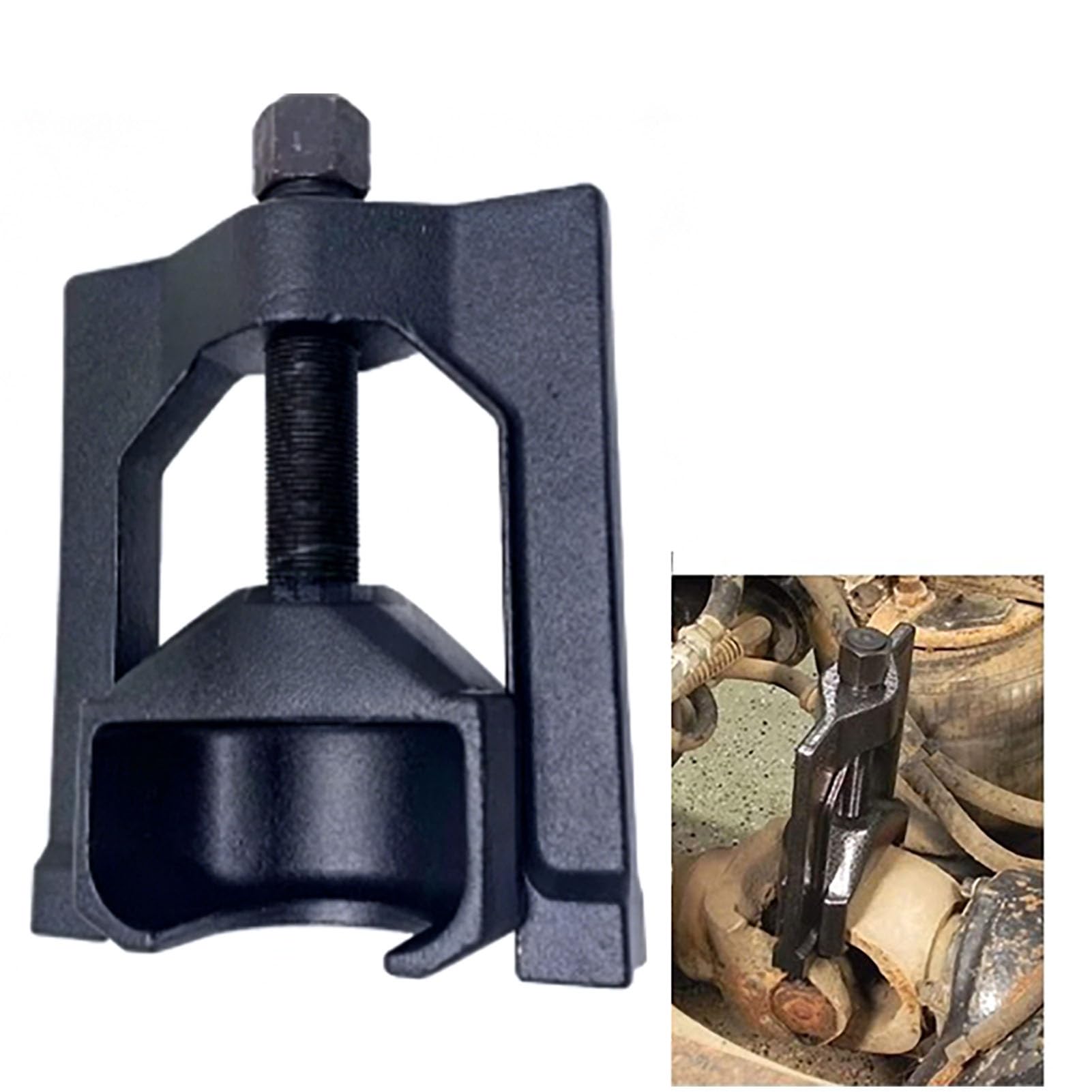 aqxreight Estrattore per U Joint Heavy Duty 6-8 Class, Attrezzo per Rimozione Giunto Cardanico con Leva, per Estrazione Snodo Sferico e Tirante Sterzo Auto (VT17165)
