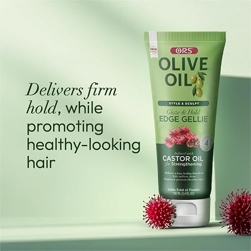 Miniatura 6 de ORS Style & Sculpt Edge Gellie con aceite de ricino para fortalecer 3.5 onzas