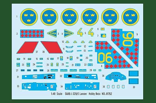 Miniatura 3 de Hobby Boss 1/48 Saab J-32B/E Lansen Modelo Kit