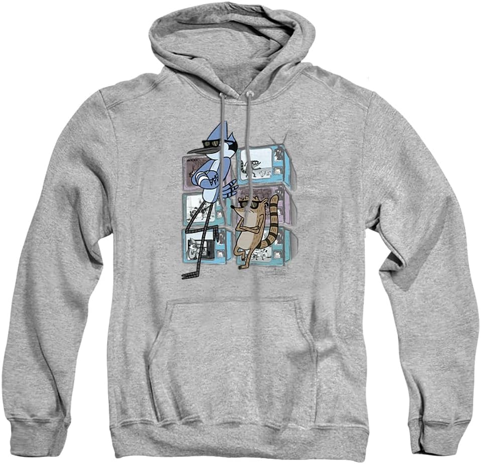 Regular Show Tv Too Cool Unisex Adult Pull-Over Hoodie