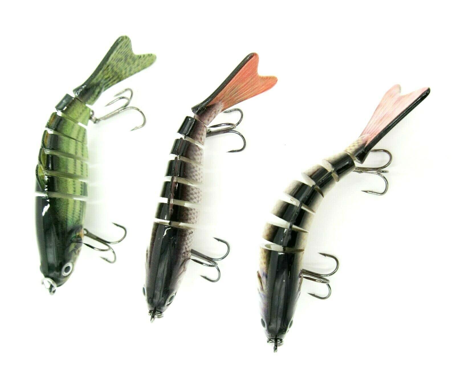 fish lure propellers Propeller Glider Fishing Lures grind sound that calls Gary Yamamoto 4 Inch Zako Soft Plastic Swimbait - 6 Pack (Color):Black Blue Green Pumpkin KTGCOZS Pack of 5 alt-cleaned