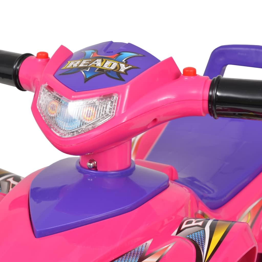 vidaXL Kinderfahrzeug Sound Licht Kinder Fahrzeug Elektroquad Auto Kinderauto