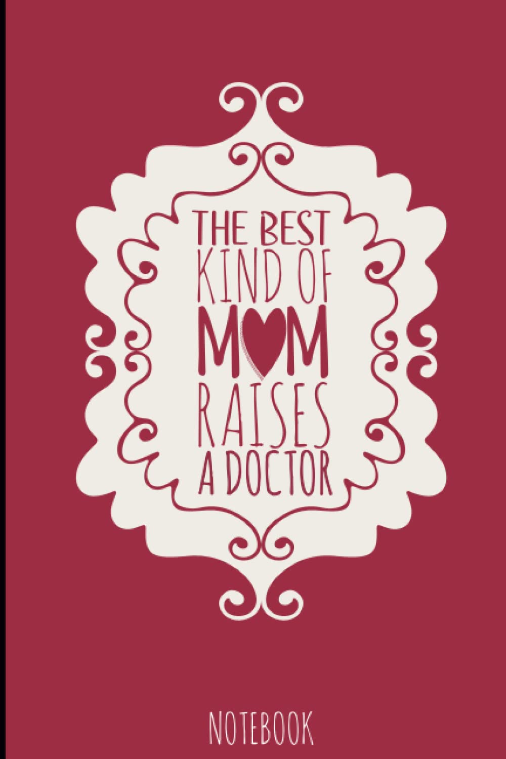 The Best Kind Of Mom Raises Doctor: Beautiful Pink Notepad For Moms, mothers, mommys from Father, dad, daddy, son and daughter. Blank Lined Ruled Diary. Doctors Notebook Gift, Personal Notes.