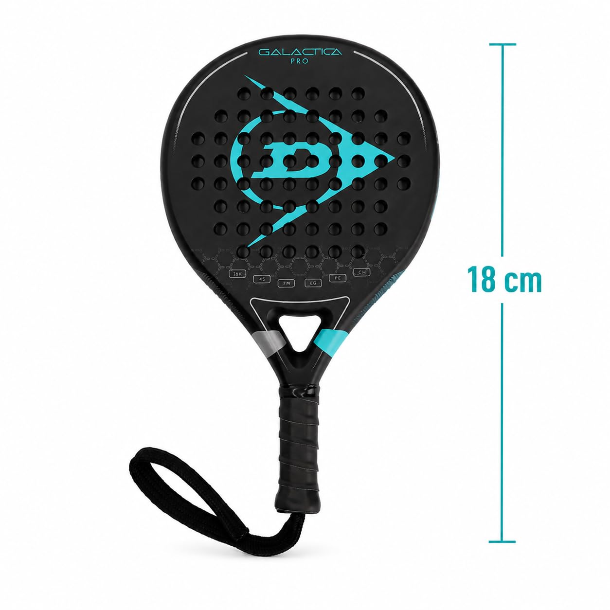 Dunlop Galactica Pro Mini Racchetta (18 cm) – Accessorio da collezione