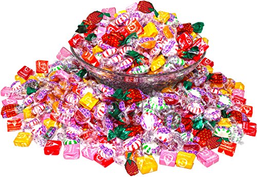 Assorted Starburst & Fruit Pops 9.75 Lb Bulk Soft Chewy & Hard Candy Mix Value Pack 700 Pcs (140 Oz) #TOP4