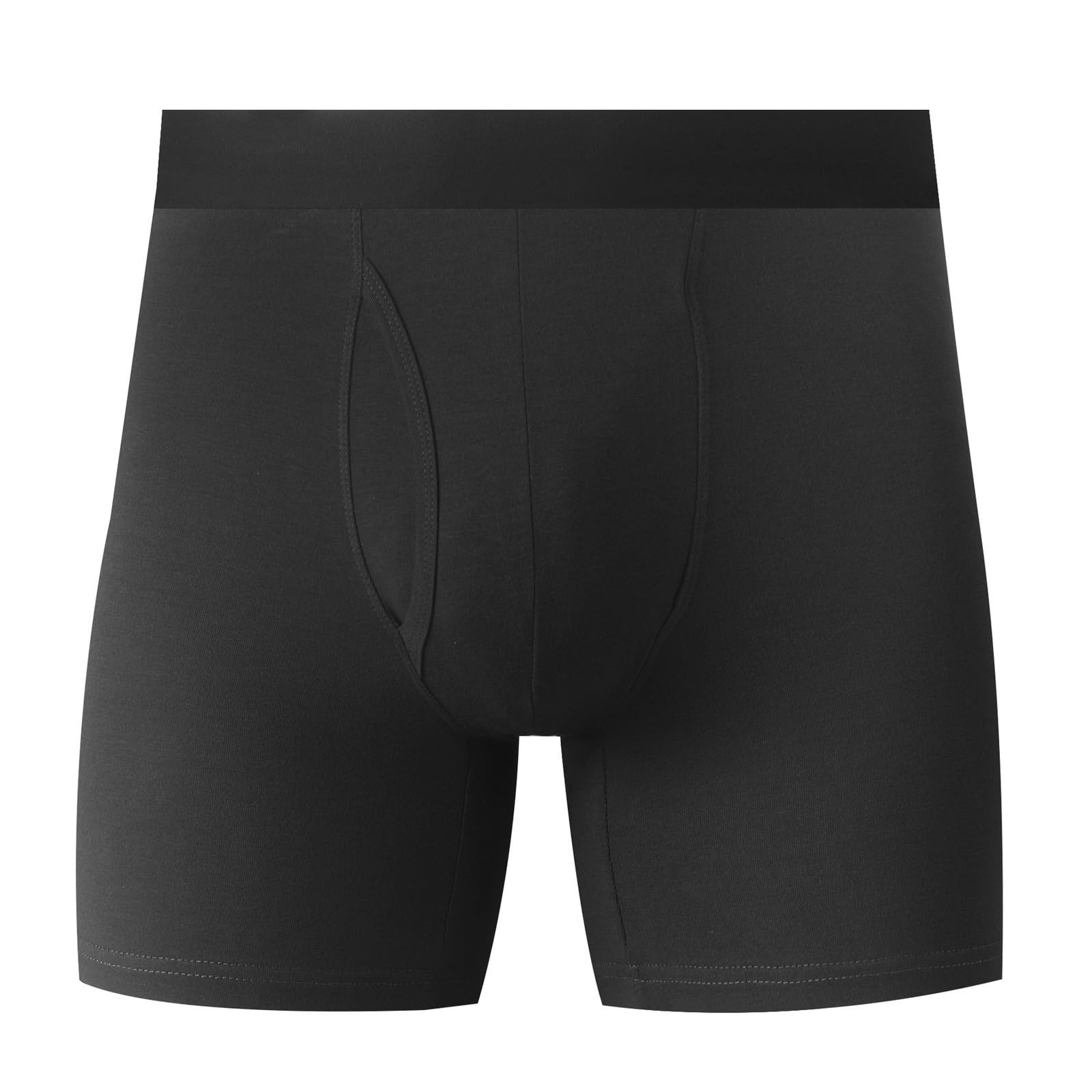 Mens Quick Dry Underwear Microfiber Performance Boxer Briefs for Men Stretch Moisture-Wicking Casual Butt Lift Soft Panties