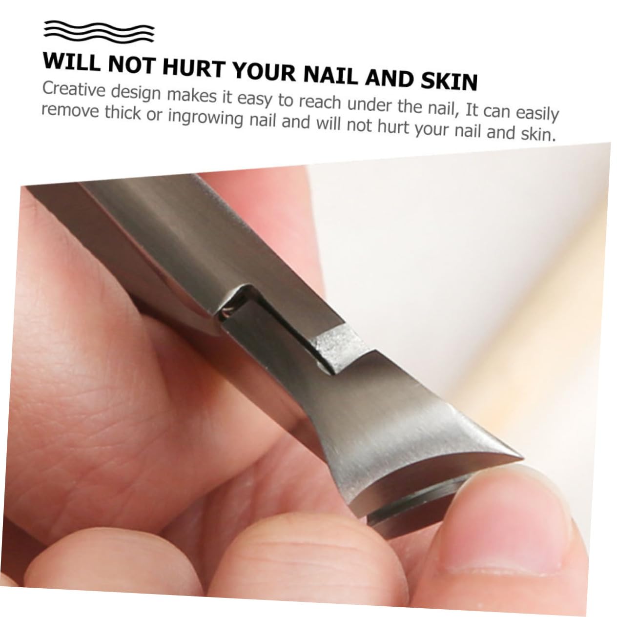 Healeved 3piezas Cortaúñas Grueso Mango Antideslizante Para Pedicura Recortador De Uñas De Pies Diseño Ergonómico y Curvado Para Uñas Encarnadas y Espesas Herramienta De Manicura
