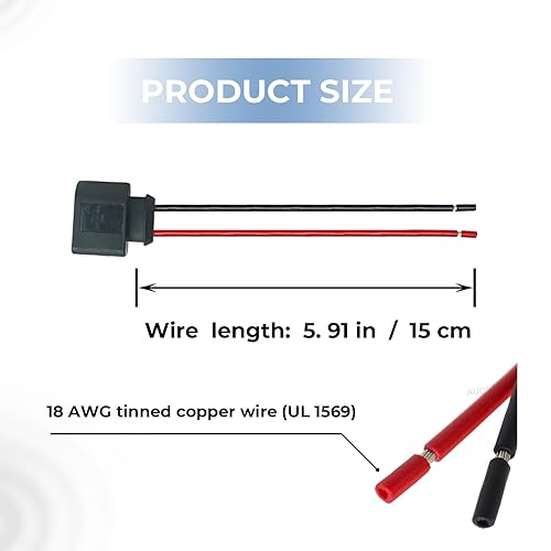 Miniatura 3 de Conector de sensor de nivel de refrigerante, 1K0973202A/1K0-973-202, compatible con VW Jetta Golf GTI Passat Tiguan Beetle EOS Atlas Arteon Taos