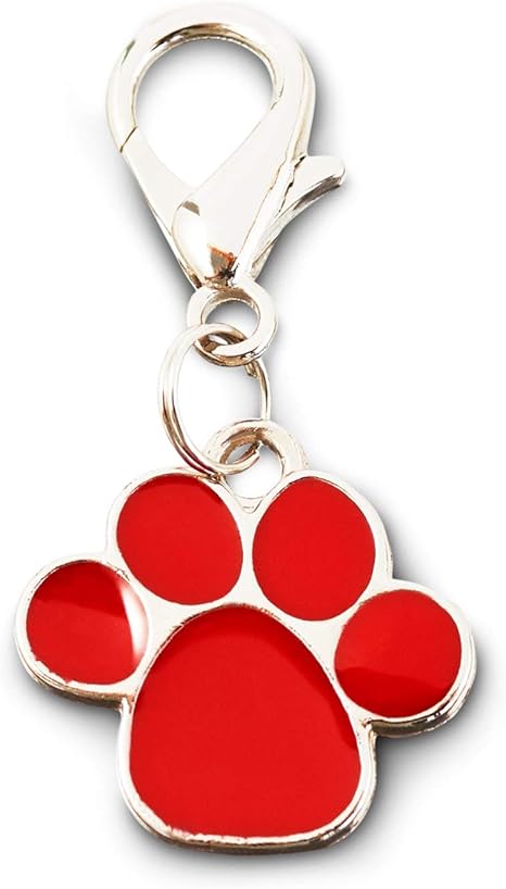 picture Pet Paw Print Kit Petco bond co red enamel paw print dog