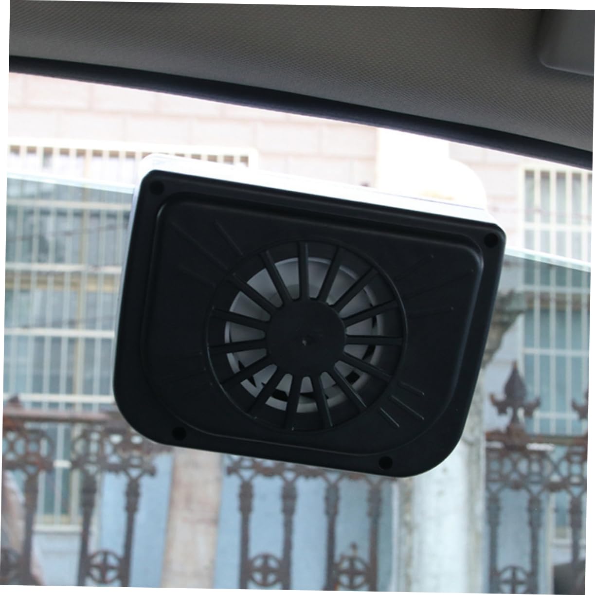 Solar Car Ventilation Fan Set 2pcs Solar Powered Exhaust Fan Lowers Temperature Easy to Install
