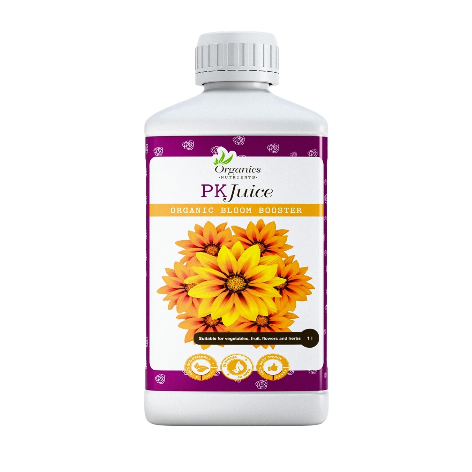 PK juice, Organischer Flüssigdünger für Gemüse, Topfpflanzen, Balkonpflanzen, Kräuter und Garten