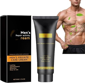 Performance Cream,Men's Repair Activity Cream,Advanced Skin Body Butter,Enhance Size and Performance,Improve Vitality,Refreshing Lightweight Formula for Daily Use 1 Pcs