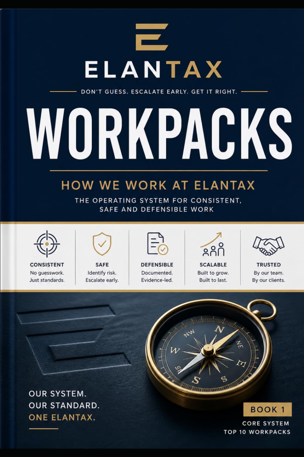 WorkPacks Book1: How we do it here at ElanTax (Practitioners Series)
