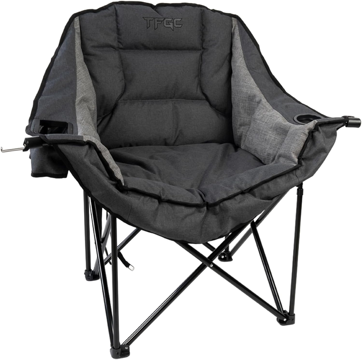 TFGC Gaming Floor Chair for Adults - Foldable Low Profile TV Gaming Seat with Integrated Carry Bag - Adjustable Backrest Portable Game Chair for PS5 Console Office Dorm Room