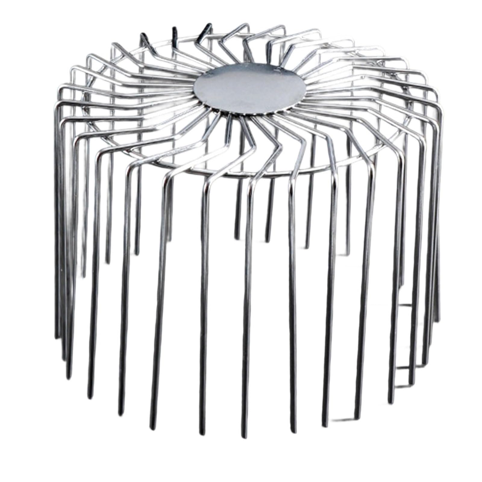 Woedpez 180Mm Stainless Steel Gutter Guard Mesh Cover Anti-Blocking Drain Pipe Protector Debris Easy Install Roof Drainage Outdoor Balcony Drainage Cover