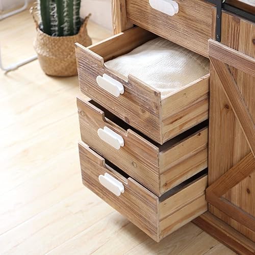 Miniatura 4 de BOOLSFMAM Self Adhesive Cabinet Handles, 2pcs Humanity Pull Handles Helper for Kitchen Cabinet Knobs Drawer Window Sliding Door Closet Push Pull