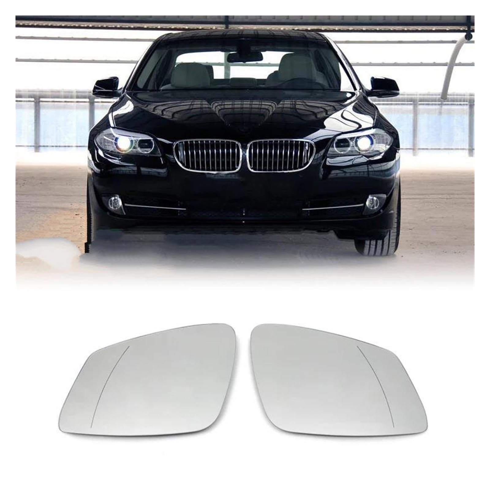 Miroir Glace Rétroviseur Extérieur Rétroviseur Grand Angle Chauffant Côté Gauche Et Droit pour BMW E84 F48 F20 F21 F40 F22 F23 F30 F31 F34 F10 F07(L+R)