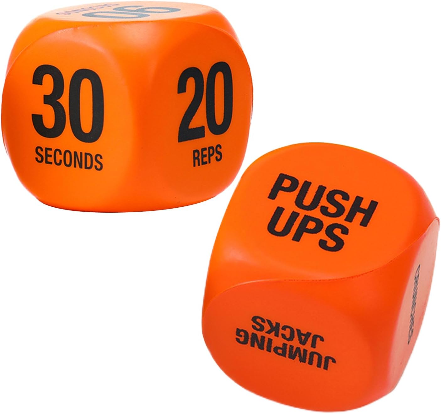 Workout Dice – 6-Sided Workout Dice for Gym Training 2-Piece | Fitness Equipment Strength Training Gadgets for Beginner Men Women Travel Office Home Outdoor Hotel Gym