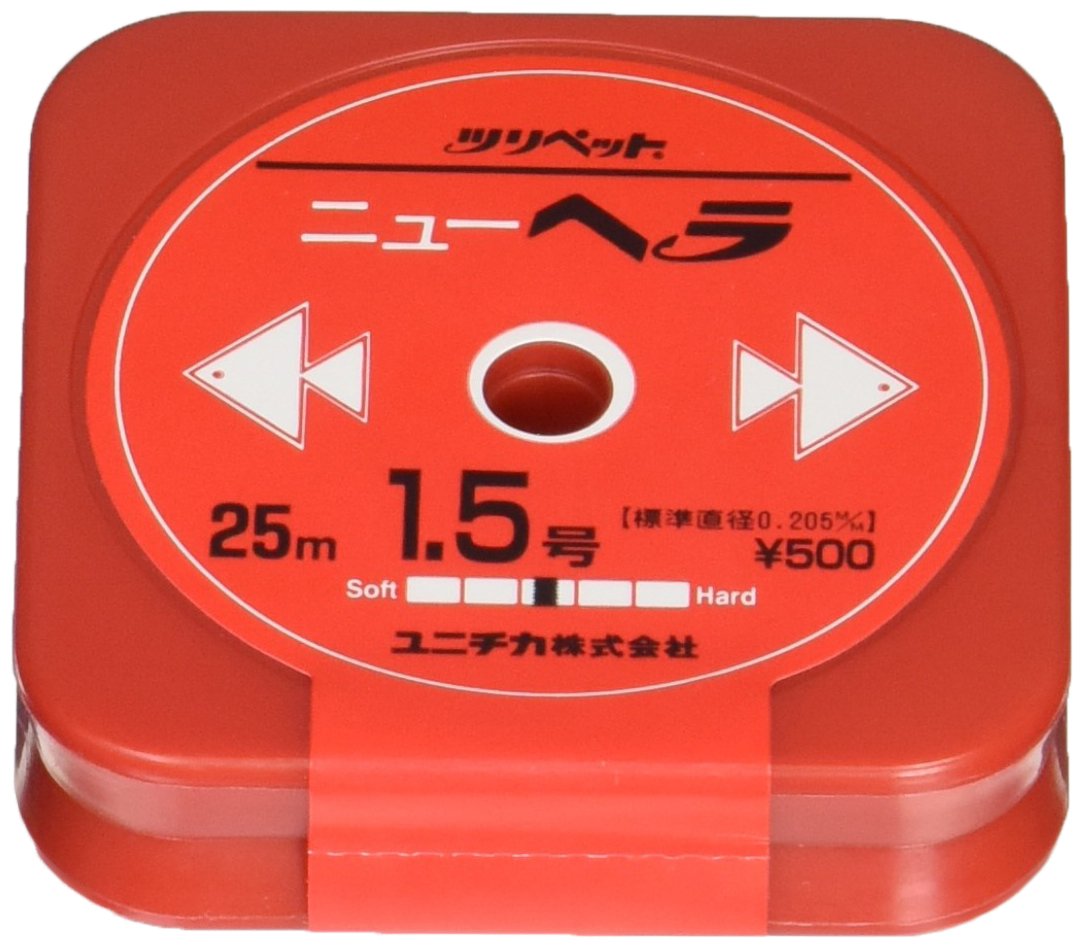Amazon.co.jp: ユニチカ(UNITIKA) ライン ニューヘラ 25m 1.5号 
