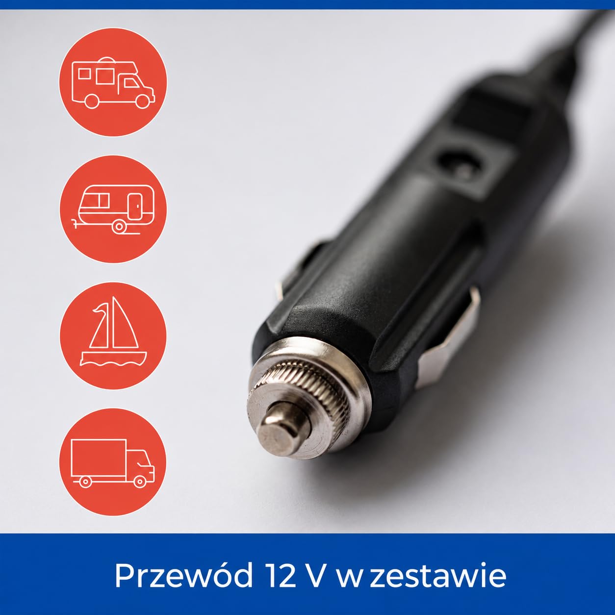 Cello Voyager 24” Smart TV 12V z routerem 5G WiFi – tworzy Internet wszędzie, idealny do kampera i przyczepy, Tizen OS