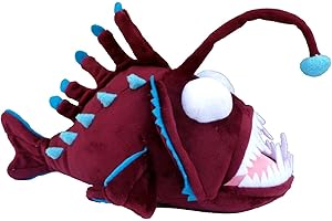 Adore Alvin The Anglerfish 12" Plush Stuffed Animal Toy