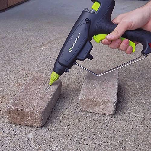 Surebonder Construction Professional Grade Adhesive Hot Melt Glue Sticks - Full Size 10\" L, 0.43\" D - 1 Minute Working Time, for Home Repairs & Strong Bonds, (CG-1R10T)