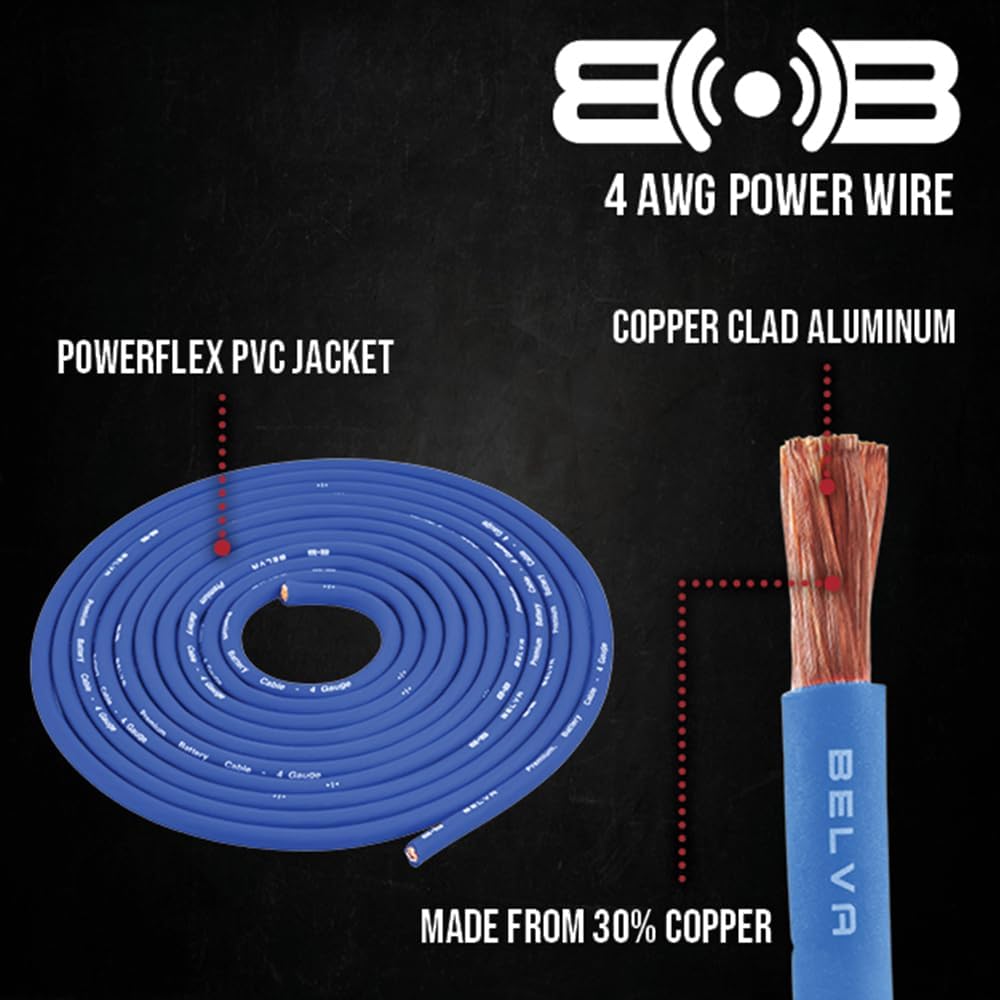 Unleash Your Sound: A Review of the Belva True 4 Gauge Amplifier Wiring Kit