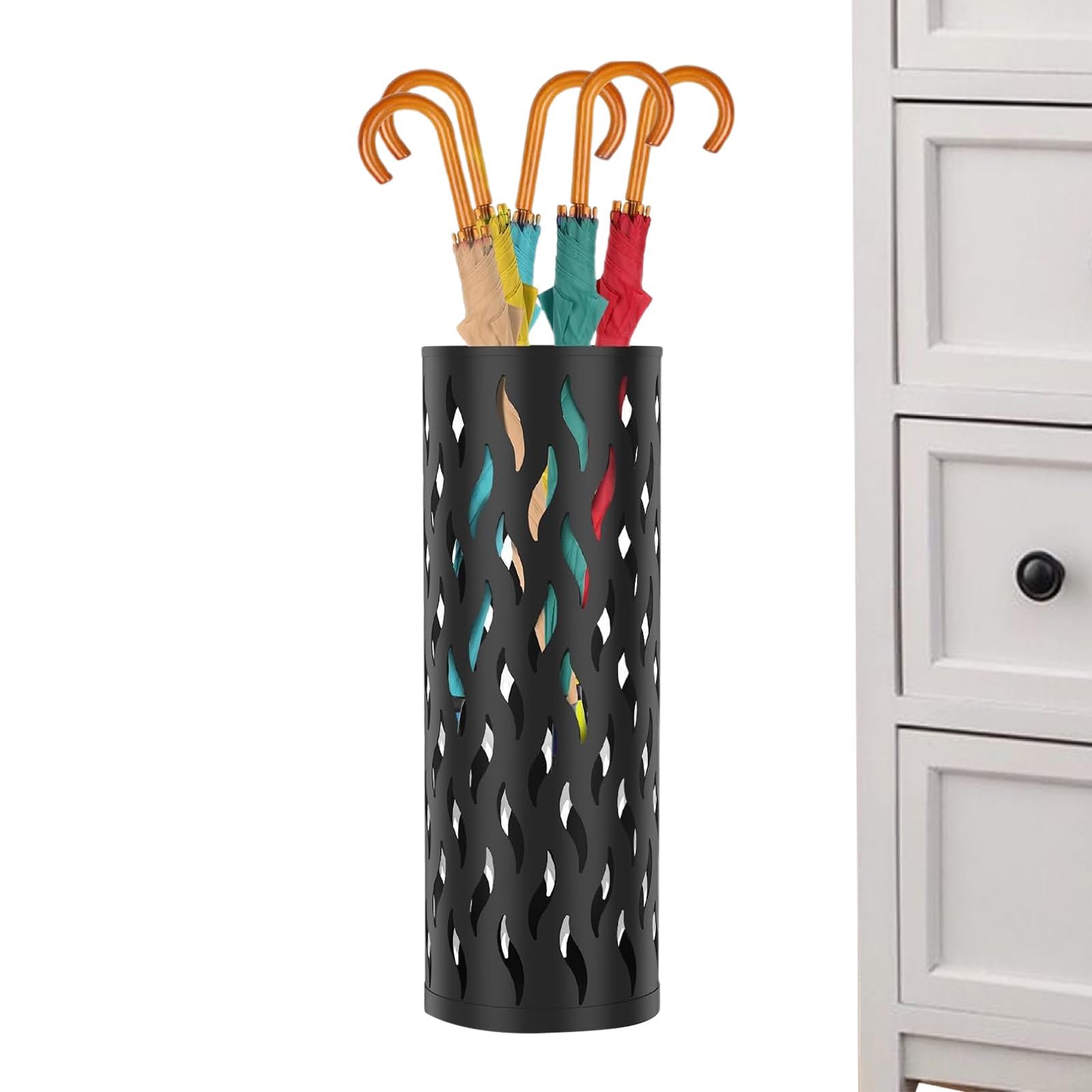 Portaombrelli a forma di vitello per canne e camminatori, ideale per casa, ufficio, ingresso, soggiorno, hotel, recept, corridoio, balcone, ristorante