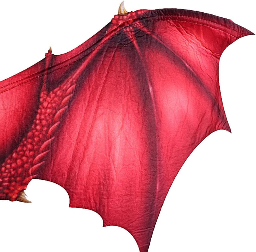 Ali del mantello da drago per adulti, accessorio per Halloween, martedì grasso, cosplay, per adulti