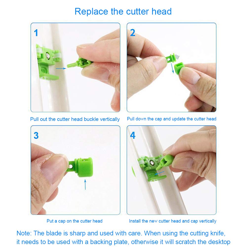 Rotary Circle Cutter Art Craft DIY Cards Making Hand Tool Circle Cutter Paper Knife Multi