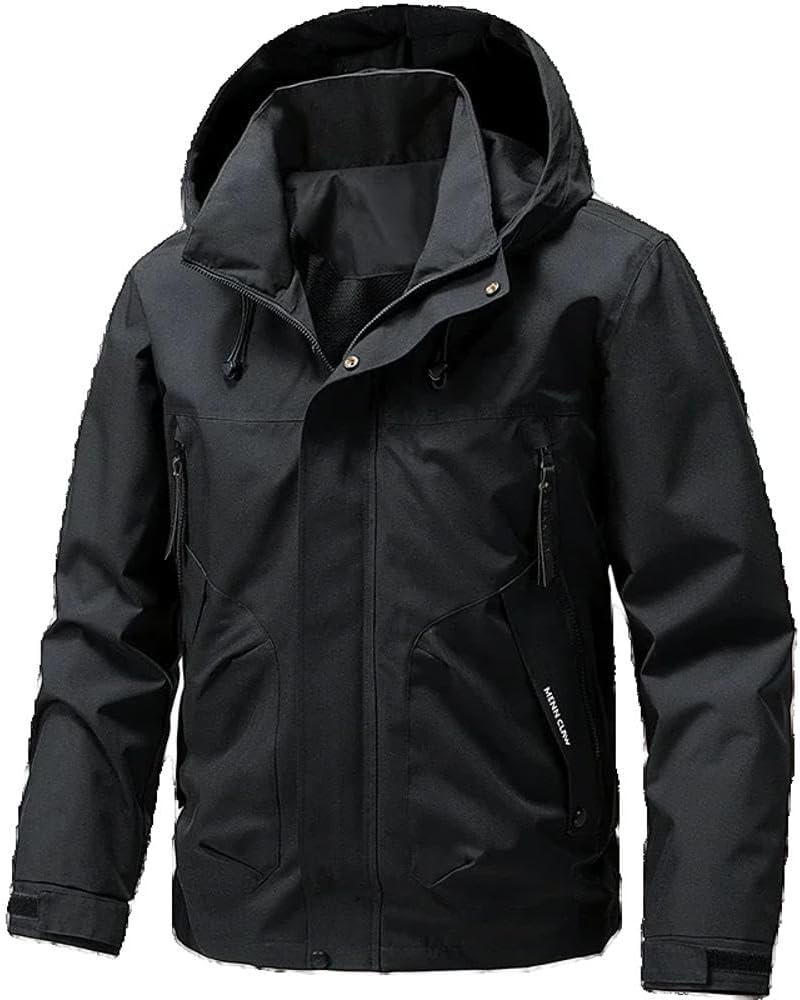 Unisex' Waterproof Hiking Jackets Windproof Men Women Camping Fishing Trekking -scratch Coats
