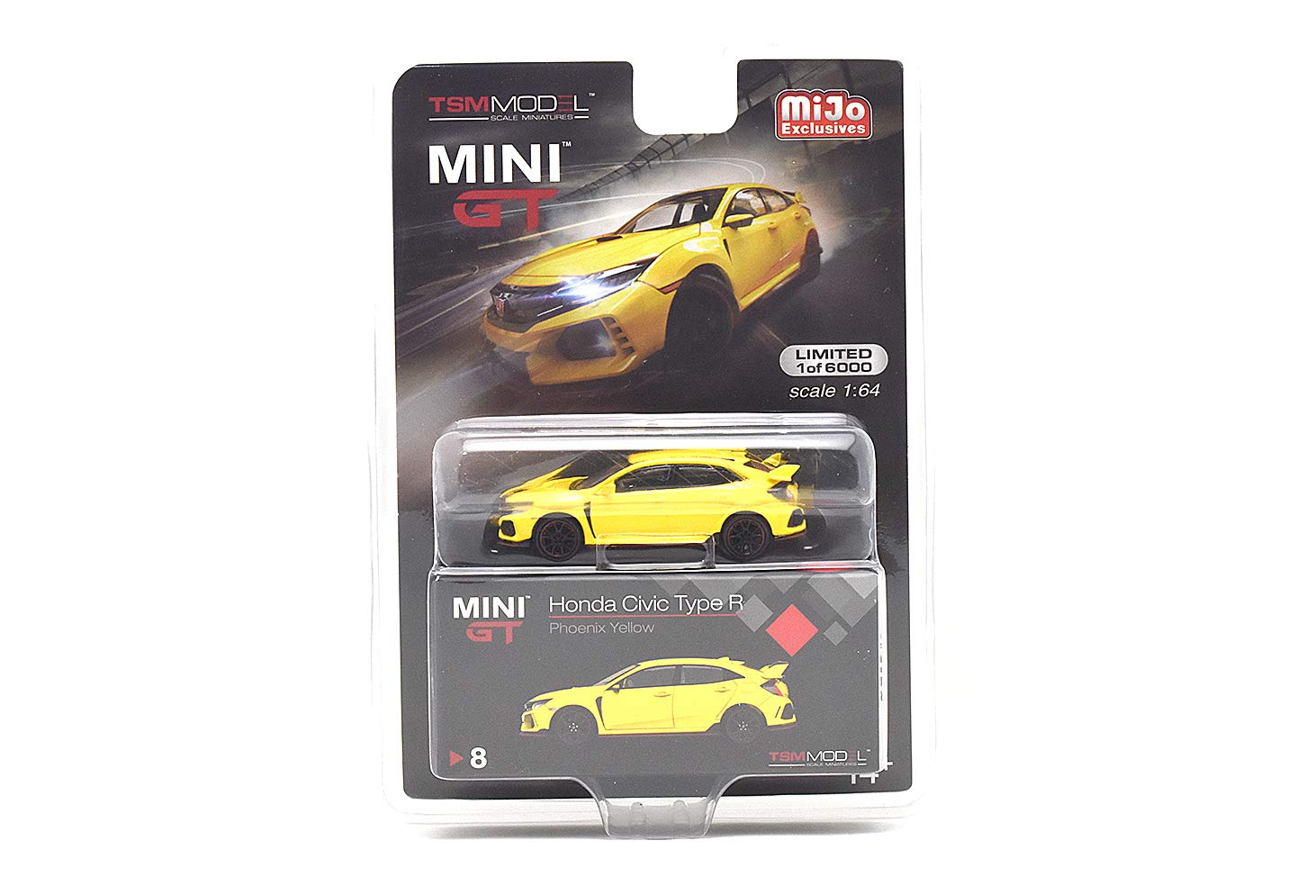 Tsm Model 2017 Honda Civic Type R Fk8 Lhd Yellow Mini Gt Mijo 6000 Pcs Hobby 1 64 Mgt00008 Buy Online In Aruba At Aruba Desertcart Com Productid 100346466