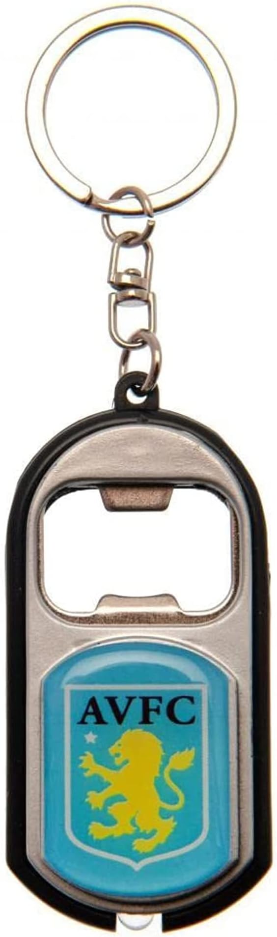 Aston Villa FC Keyring Torch Bottle Opener
