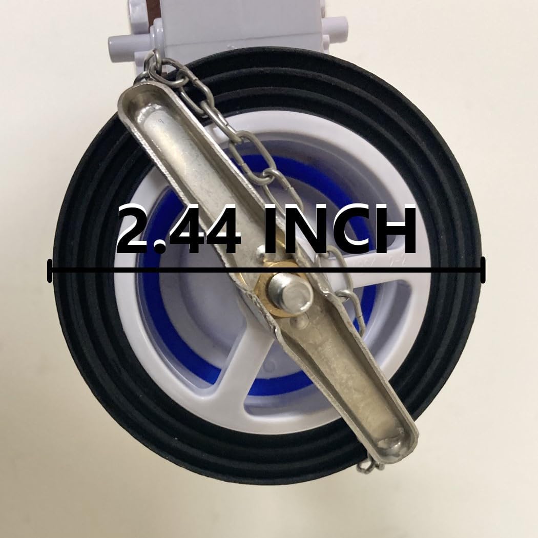 2.5 Inch Flush Valve Assembly for One Piece Toilets (2.5-inch One-piece)