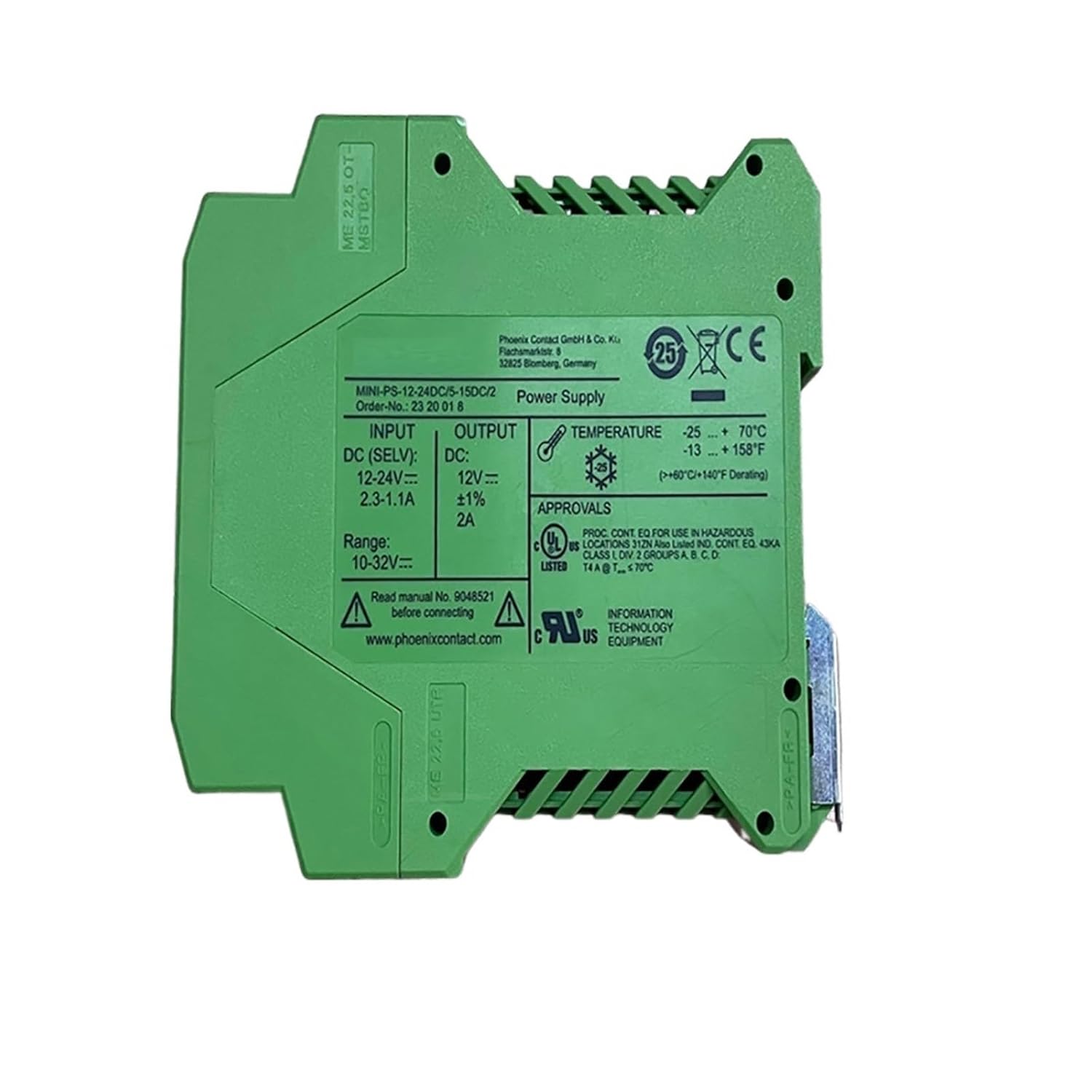 Relay MINI-PS/12-24DC/5-15DC/2 2320018