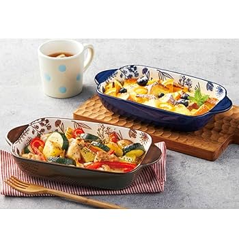 Amazon | 丸辰 クッカル グラタン皿 2個組 [並行輸入品] | ノー