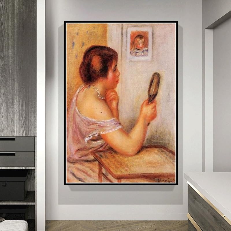 Amazon | ココの肖像画が描かれた鏡を持つガブリエル ﹣ ピエール