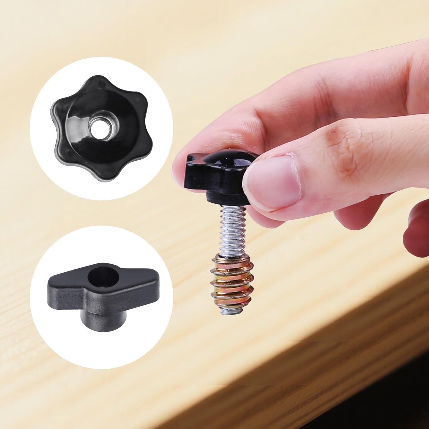 T Track Bolts and Knobs Kit and T Tracks Bundle