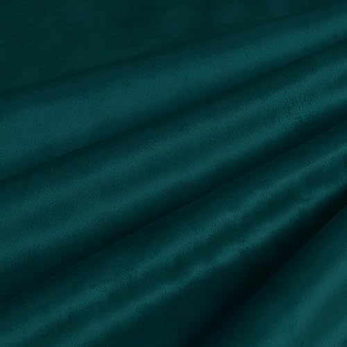 Miniatura 8 de BONZER - Cortinas 100 % opacas para dormitorio, terciopelo grueso de alta calidad, 95 pulgadas de largo con aislamiento térmico, ahorro de energía,