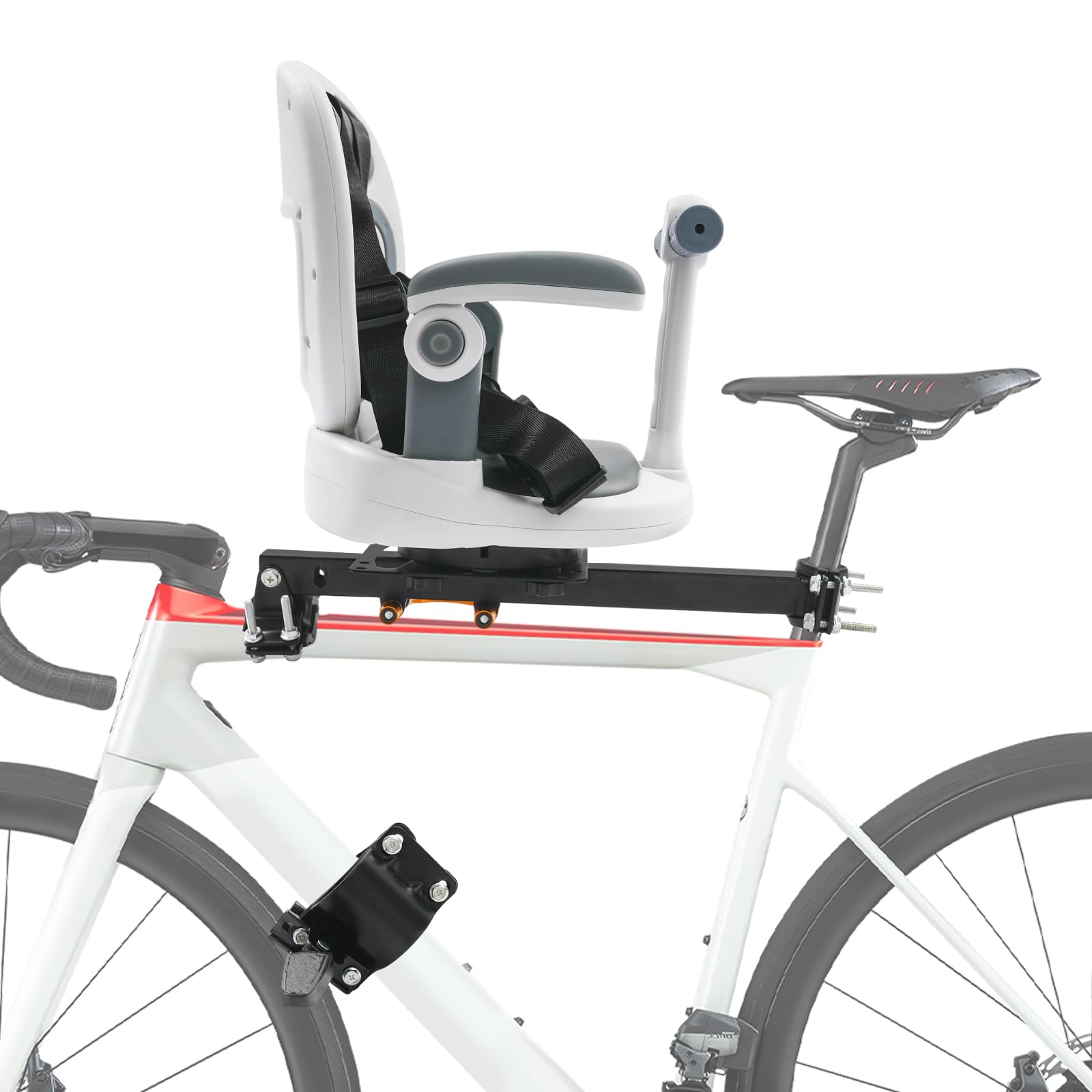 Fahrradkindersitz Vorne, Kinderfahrradsitz, Kindersitz, 360° drehbar