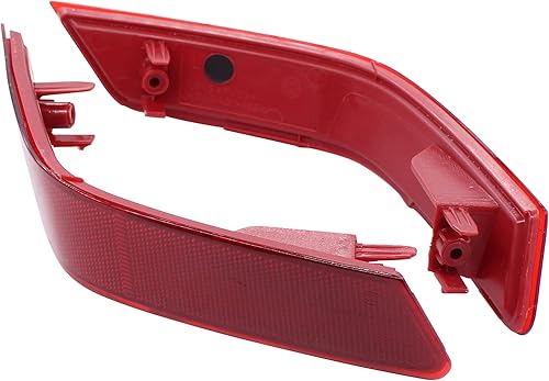 Miniatura 3 de ApplianPar Cubierta reflectora del parachoques trasero del lado del conductor y del pasajero para Nissan Rogue 2017-2020